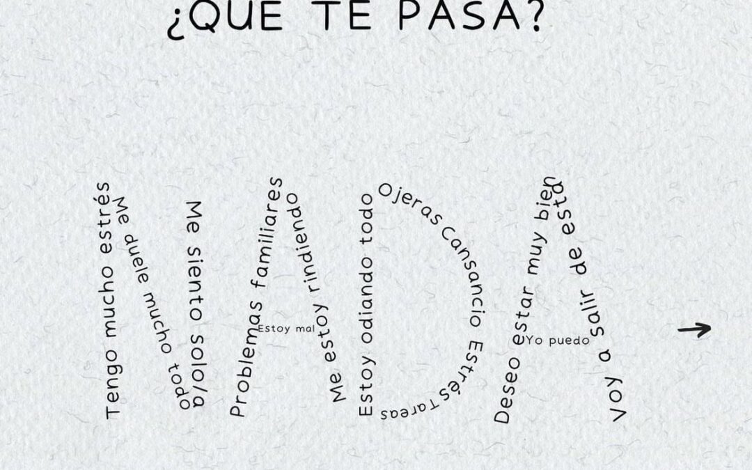 Intentando explicar el malestar emocional asociado a reprimir emociones durante mucho tiempo.