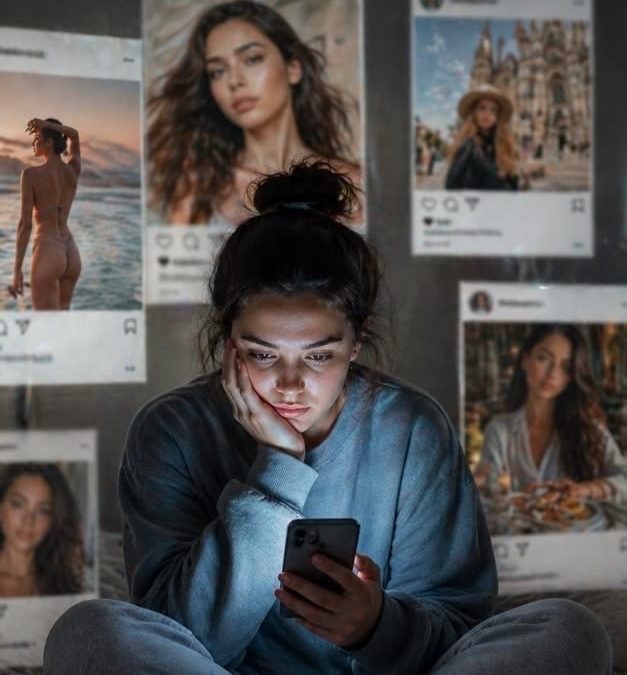 ¿Por qué acabas sintiéndote insuficiente después de mirar Instagram?